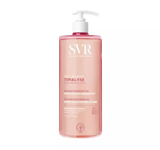 SVR TOPIALYSE GEL LAVANT BODY WASH WITH GLYCERINE FOR THE WHOLE FAMILY 1000ML