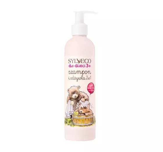 SYLVECO FOR CHILDREN 3+ SHAMPOO AND CONDITIONER 2IN1 300ML