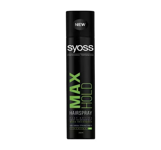 SYOSS MAX HOLD HAIR SPRAY 300ML