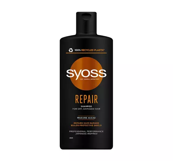 SYOSS REPAIR SHAMPOO FOR DAMAGED AND DRY HAIR SHAMPOO 440ML