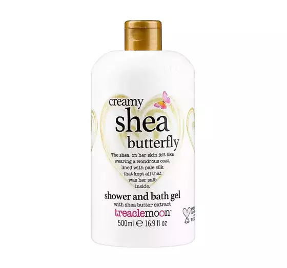 TREACLEMOON CREAMY SHEA BUTTERFLY SHOWER GEL 500ML