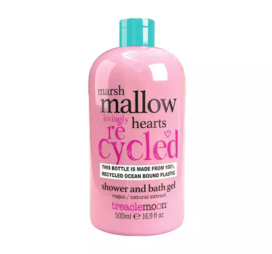 TREACLEMOON MARSHMALLOW HEARTS SHOWER GEL 500ML