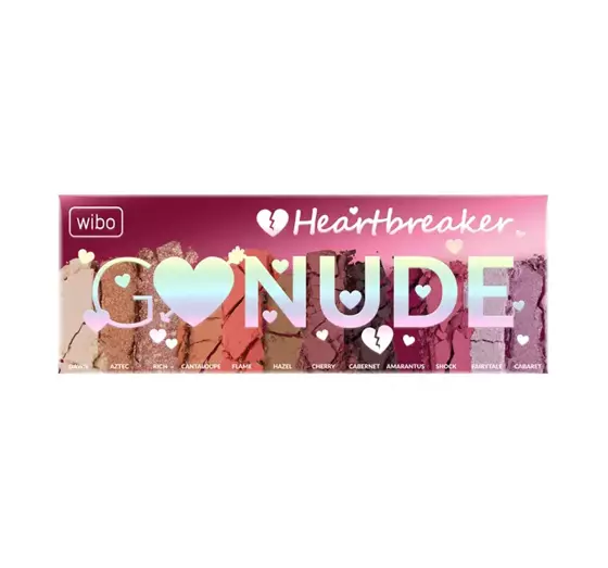 VIBO GO NUDE HEARTBREAK EYESHADOW PALETTE 13G