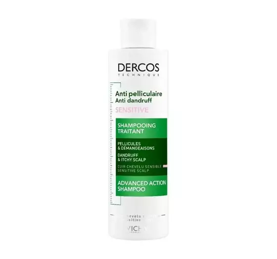 VICHY DERCOS TECHNIQUE SENSITIVE ANTI-DANDRUFF SHAMPOO FOR SENSITIVE SCALP 200ML