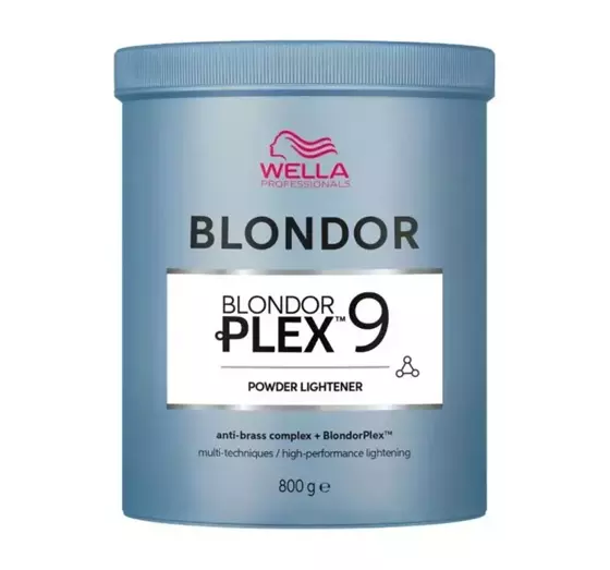 WELLA PROFESSIONALS BLONDOR PLEX DUST-FREE POWDER HAIR LIGHTENER 800G