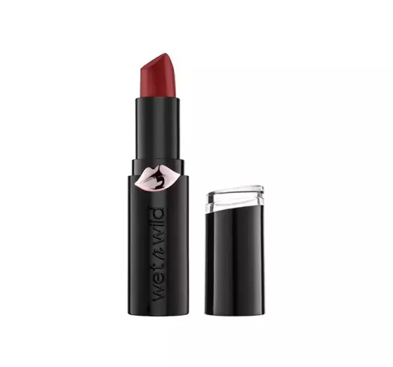 WET N WILD MEGALAST MATTE LIPSTICK SASSPOT RED 3.3G