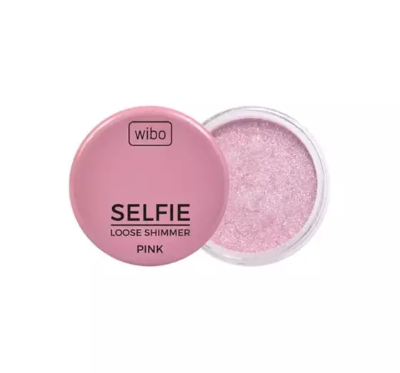 WIBO SELFIE LOOSE SHIMMER FACE HIGHLIGHTER PINK