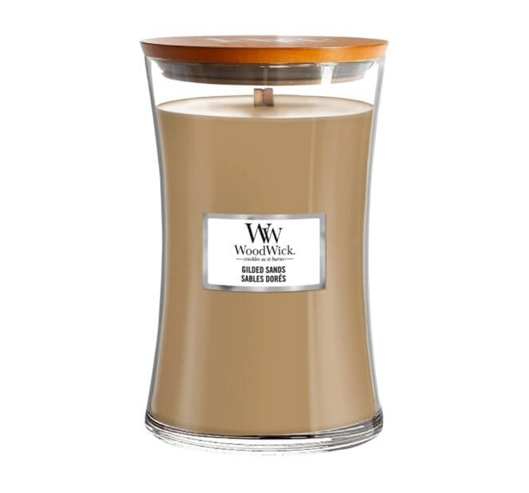 Woodwick Jar Candle scemted candle Gilded Sands 610g 