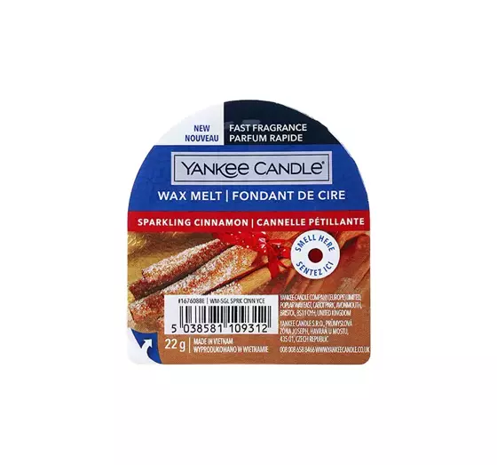 Yankee Candle wax melt Sparkling Cinnamon 22g