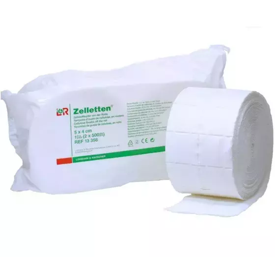 ZELLETTEN DUST-FREE PADS 12 LAYERS 1000 PIECES