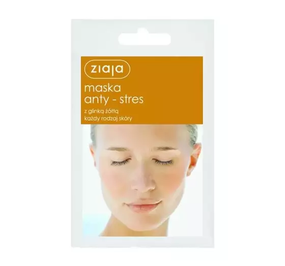 ZIAJA ANTI-STRESS MASK WITH YELLOW CLAY 7ML