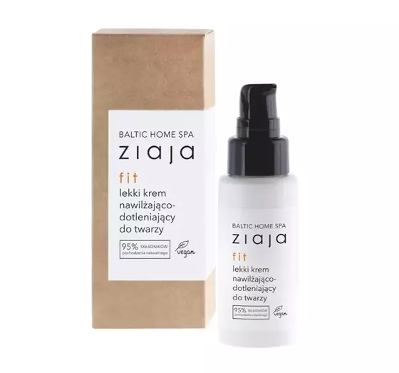 ZIAJA BALTIC HOME SPA FIT LIGHT-WEIGHT MOISTURIZING AND OXYGENATING FACE CREAM 50ML