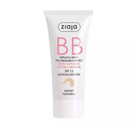 ZIAJA BB CREAM FOR NORMAL AND DRY SKIN NATURAL