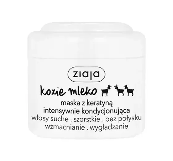 ZIAJA GOAT'S MILK MASK WITH CONDITIONING KERATIN