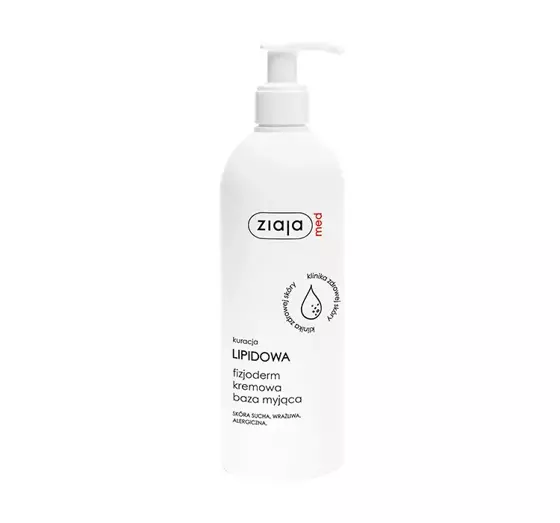 ZIAJA MED LIPID TREATMENT CREAMY CLEANSING BASE BODY WASH 400ML