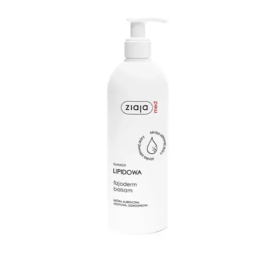 ZIAJA MED LIPID TREATMENT PHYSIODERM BODY LOTION 400ML