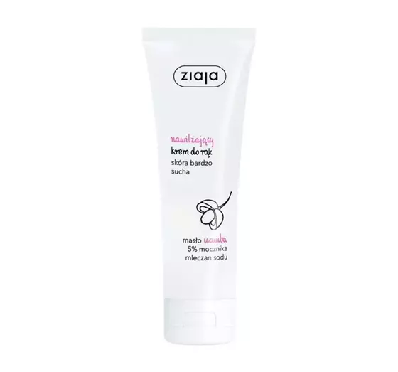 ZIAJA MOISTURIZING HAND CREAM 80ML