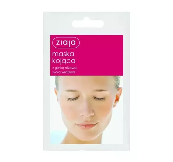 ZIAJA SOOTHING FACE MASK WITH PINK CLAY 7ML