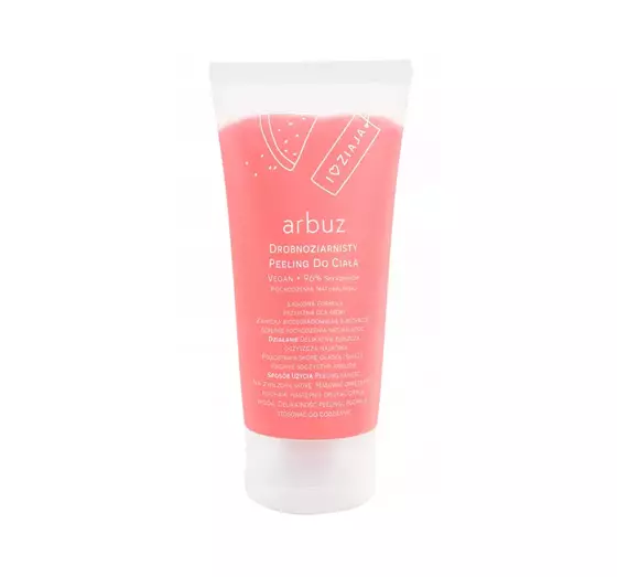 ZIAJA WATERMELON FINE-GRAINED BODY SCRUB 160ML