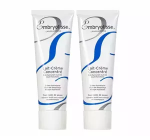 2x EMBRYOLISSE MOISTURISING NOURISHING CREAM 75ML