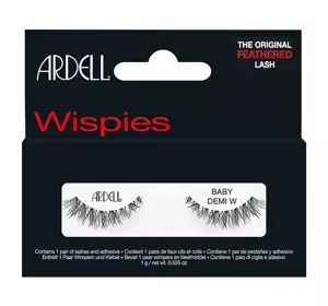 ARDELL FALSE EYELASHES BABY DEMI WISPIES BLACK