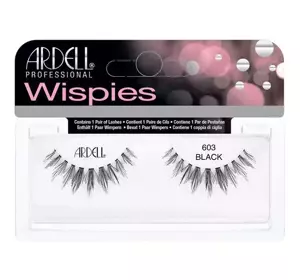 ARDELL WISPIES STRIP LASHES FALSE EYELASHES 603 BLACK