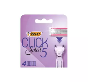 BIC CLICK SOLEIL5 CARTRIDGES 4 PCS