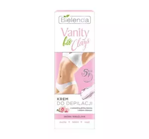 BIELENDA VANITY BIO CLAYS HAIR REMOVAL CREAM FOR SENSITIVE SKIN 100ML