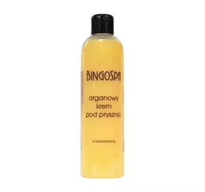 BINGOSPA ARGAN SHOWER CREAM WITH PEACH