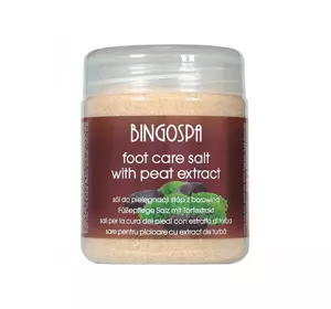 BINGOSPA WARMING FOOT SALT WITH PEAT 550G