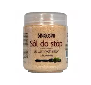 BINGOSPA WARMING FOOT SALT WITH PEAT 550G