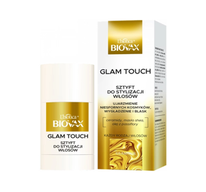 BIOVAX GLAM TOUCH CLEAR HAIR STYLING WAX STICK 25G