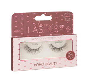 BOHO BEAUTY CLASSY LOOK FALSE LASHES 3D CL-03 SUBTLE