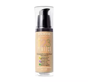 BOURJOIS 123 PERFECT FOUNDATION 52 VANILLA