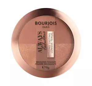 BOURJOIS ALWAYS FABULOUS FACE BRONZER BRONZING POWDER 002 DARK 9G