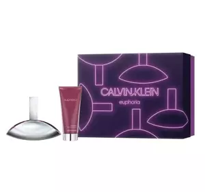 CALVIN KLEIN EUPHORIA WOMAN EAU DE PARFUM SPRAY 100ML + BODY LOTION 100ML