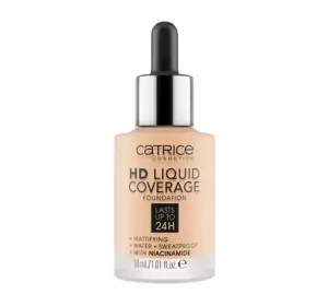 CATRICE HD LIQUID COVERAGE LIQUID FOUNDATION 005 IVORY BEIGE 30ML