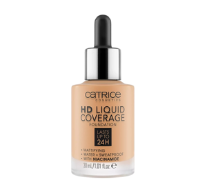 CATRICE HD LIQUID COVERAGE LIQUID FOUNDATION 034 MEDIUM BEIGE 30ML