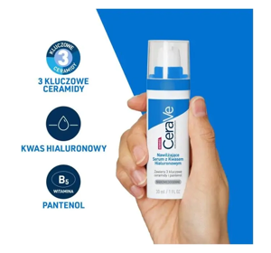 CERAVE MOISTURIZING SERUM WITH HYALURONIC ACID 30ML