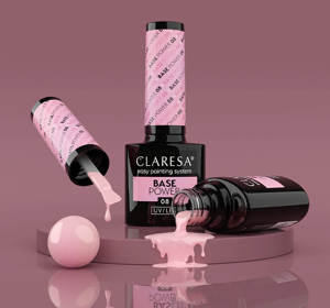 CLARESA BASE POWER UV/LED BASE COAT 08 5G