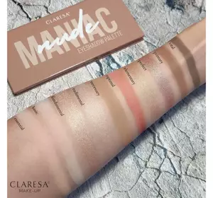 CLARESA NUDE MANIAC EYESHADOW PALETTE 12G