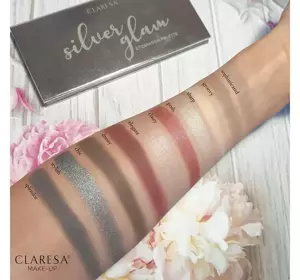 CLARESA SILVER GLAM EYESHADOW PALETTE 12G