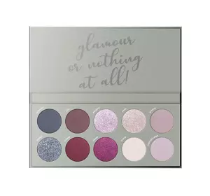 CLARESA SILVER GLAM EYESHADOW PALETTE 12G