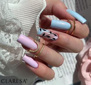 CLARESA SOAK OFF HYBRID NAIL POLISH PASTEL GLAM 4 5G