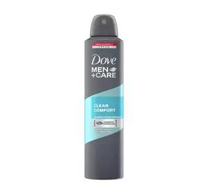 DOVE MEN + CARE CLEAN COMFORT ANTIPERSPIRANT SPRAY 250ML