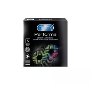 DUREX PERFORMA CONDOMS 3 PIECES