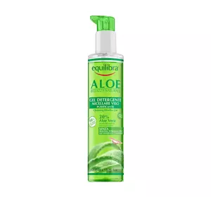 EQUILIBRA ALOE BELLEZA NATURALE CLEANSING MICELLAR FACE GEL WITH ALOE 200ML