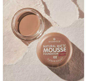 ESSENCE NATURAL MATTE MOUSSE FOUNDATION 02 16G