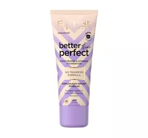 EVELINE BETTER THAN PERFECT FACE FOUNDATION 1 IVORY NEUTRAL 30ML 