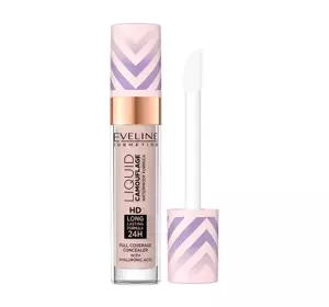 EVELINE LIQUID CAMOUFLAGE CONCEALER WITH HYALURONIC ACID 03 SOFT NATURAL 7ML